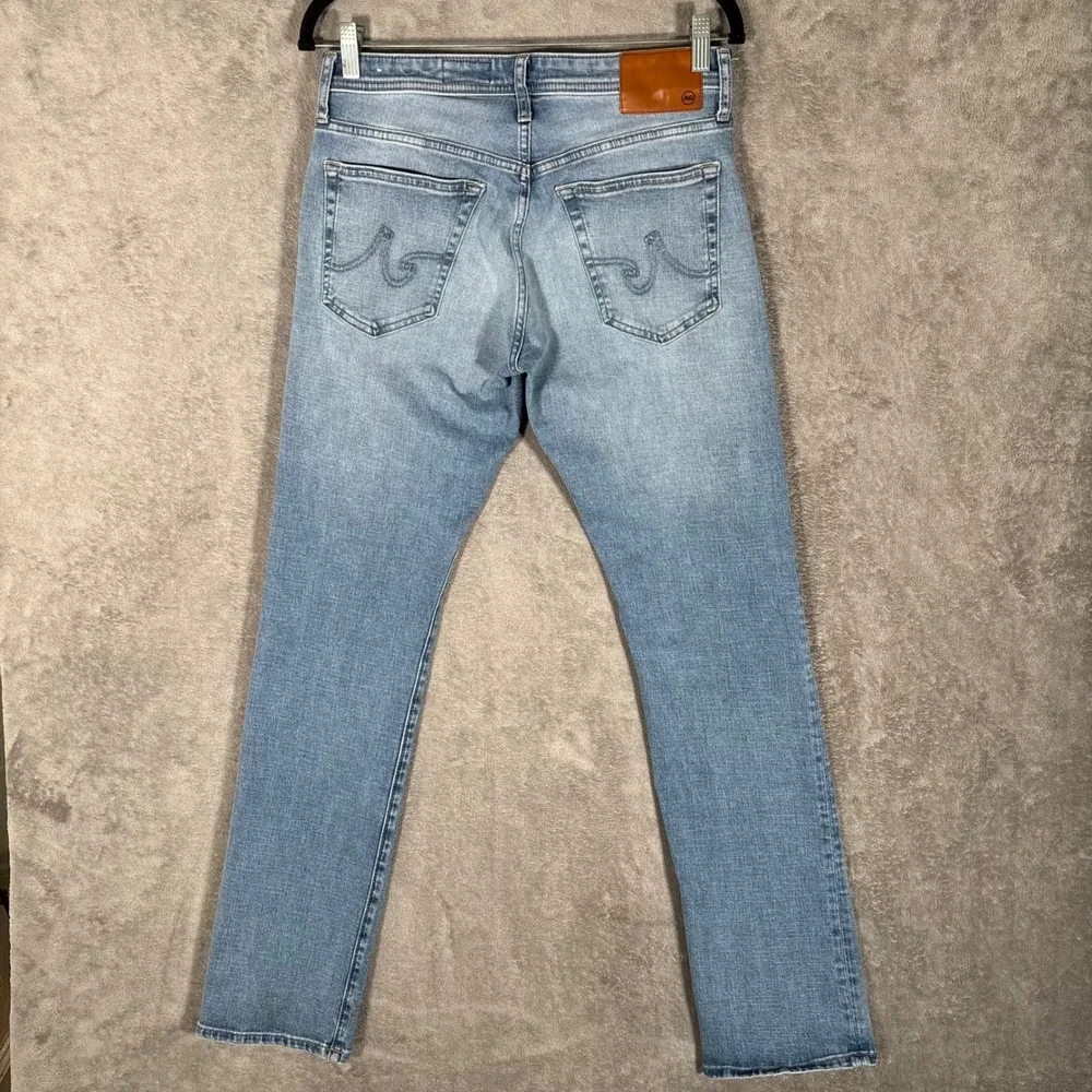 AG Adriano Goldschmied Protege Classic Straight Light Wash Jeans 30x34 1049SNC